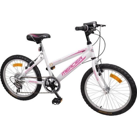MERCIER Vélo VTT Rigide 20 » – 6 vitesses- Enfant fille 7/9 ans -  ElectroSaligna